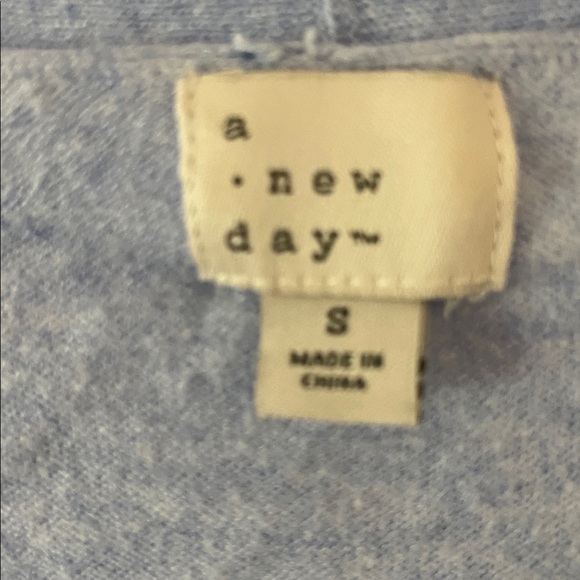 A New Day Light Blue Sweater - Picture 2 of 7